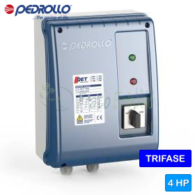 QET 400 - Tableau électrique pour pompe électrique triphasée de 4 CV