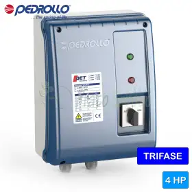 QET 400 - Tableau électrique pour pompe électrique triphasée de 4 CV