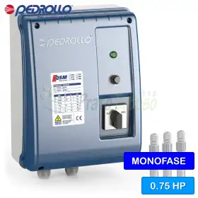 QSM 075 - Panel elektrik për pompë elektrike njëfazore 0.75 HP