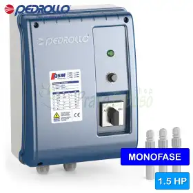 QSM 150 - Panel elektrik për pompë elektrike njëfazore 1.5 HP