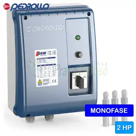 QSM 200 - Panel eléctrico para bomba eléctrica monofásica de 2 HP