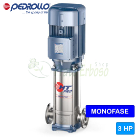 HTm 10/5-PRO - 3 HP single-phase vertical multistage electric pump HTm 10/5-PRO - 3 HP single-phase vertical multistage electric pump