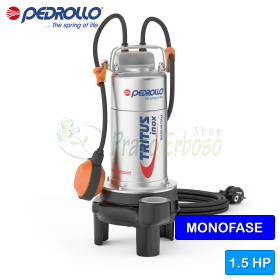 TIGm 1.1 elettropompa sommergibile trituratrice 1.5 HP