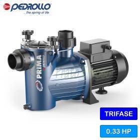 PRIMA 33 - Pompe de piscine électrique triphasée 0,33 CV Pedrollo - 1