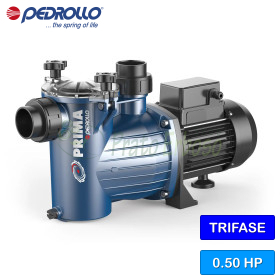 Pompe de piscine électrique triphasée PRIMA 50 - 0,50 CV