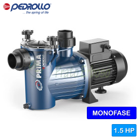 PRIMA 150m - Bomba de piscina eléctrica monofásica de 1,5 CV