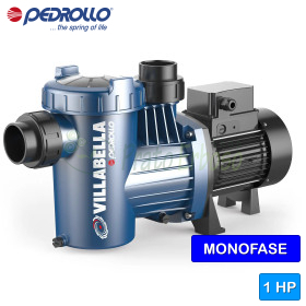 VILLABELLA 100m - Elettropompa da piscina monofase da 1 HP