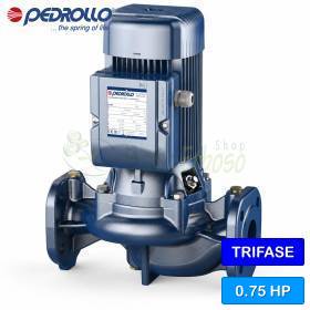 WR 40/125-SB - Elettropompa centrifuga trifase da 0.75 HP