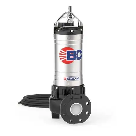 BC-4 - Pompe électrique à deux canaux pour eaux usées monophasées, 1 HP