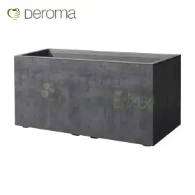 Jardinière citerne Millennium R - 99 cm anthracite