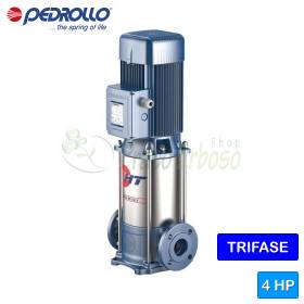 HT 5/8 - Dreiphasige vertikale mehrstufige Elektropumpe mit 4 PS