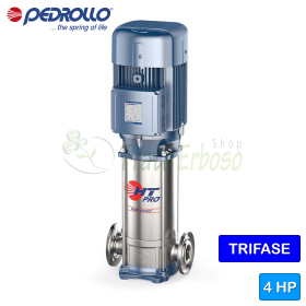 HT 3/9-PRO - Pompe électrique multicellulaire verticale triphasée 4 CV