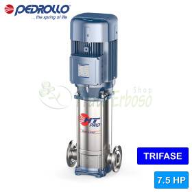 HT 8/10-PRO – dreiphasige vertikale mehrstufige Elektropumpe mit 7,5 PS