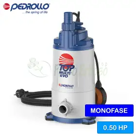 TOP MULTI 1-EVO - 0.50 HP multi-impeller electric pump