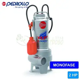 VXm 20/35-ST - Elettropompa per acque luride VORTEX monofase da 2 HP