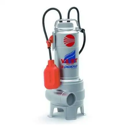 VXm 20/50-ST - Single-phase VORTEX electric pump for sewage water, 2 HP