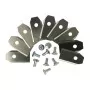 4087-20 - Set 9 lame cu suruburi pentru robot de tuns iarba