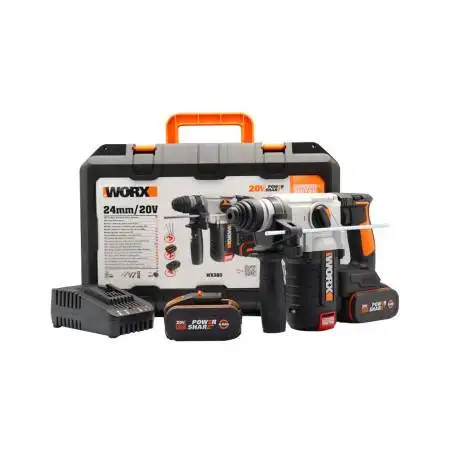 WX380.1 - Perceuse à percussion sans fil 20 V