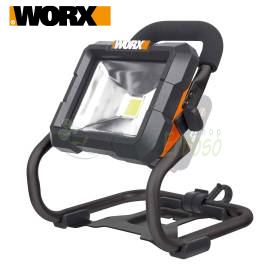 WX026.9 Faretto LED 20V Worx - 1500 lm, testa 360°