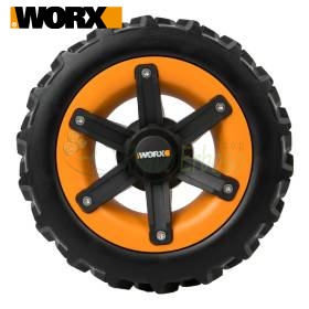 Ruote WA0955 High Grip Worx per robot Landroid - Off Road