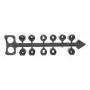 T5HPE-RS - Aspersor emergente, alcance de 15,2 m