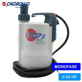 TOP 2 - FLOOR (5m) - 0.50 HP clear water drainage electric pump Pedrollo - 1