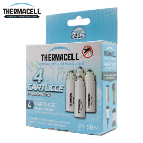 Pack de 4 cartouches de gaz butane