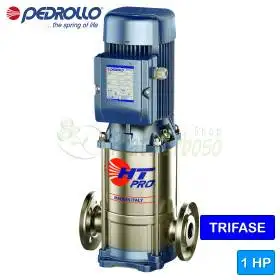 HT 3/4-PRO – 1 PS dreiphasige vertikale mehrstufige Elektropumpe Pedrollo - 1 HT 3/4-PRO – 1 PS dreiphasige vertikale mehrstufige Elektropumpe Pedrollo - 1