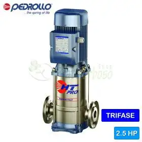 HT 5/5-PRO - 2.5 HP three-phase vertical multistage electric pump Pedrollo - 1 HT 5/5-PRO - 2.5 HP three-phase vertical multistage electric pump Pedrollo - 1