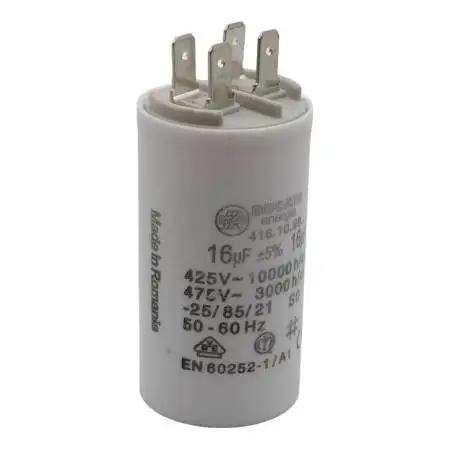 Condensateur 16 F - 16 micro farad 450 VL Pedrollo - 1
