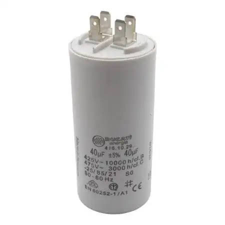40 F – 40 Mikrofarad 450 VL Kondensator Pedrollo - 1