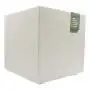 Millennium R Cube - 39cm cube vase pearl