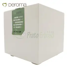 Cube Millennium R - Vase cube de 25 cm en perles