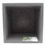 Millennium - Vaso a cubo da 49 cm antracite