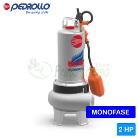 BCm 20/50-MF Elettropompa bicanale 2 HP per acque luride BCm 20/50-MF Elettropompa bicanale 2 HP per acque luride