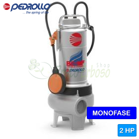 BCm 20/50-MF - Pompă de canalizare monofazată, cu două canale, Pedrollo 2 CP - 1