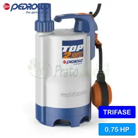 TOP 3 - VORTEX (10m) - Elettropompa da drenaggio per acque sporche da 0.75 HP OFFERTA Pedrollo - 1