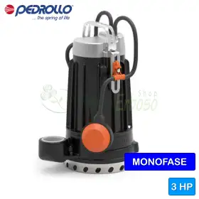 DCm 43 - Pompă electrică monofazată din fontă de 3 CP pentru apă curată Pedrollo - 1