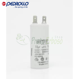 Condensateur 10 FC - 10 microfarads 450 VL Pedrollo - 1