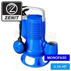 50/2/G40V A1BM5NCQTCG - 0.50 HP single-phase VORTEX electric pump for waste water Zenit - 1