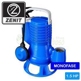150/2/G50V A1CM5NCQTCG - Pompă electrică VORTEX trifazată de 1,5 CP pentru ape uzate Zenit - 1