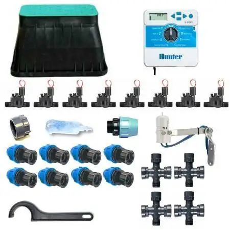 KI-H-8Z24I - Kit irrigazione Hunter a 8 zone 24V Hunter - 1
