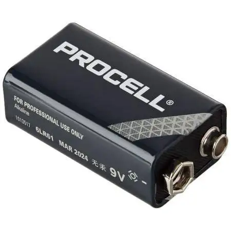 Pila alcalina 9V PC1604 Duracell Procell