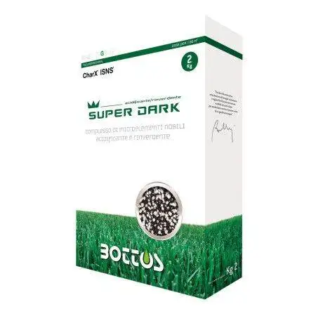 Super Dark - Fertilizzante per prato da 2 Kg Bottos - 1