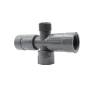 RB1220-010 - 1" MFFF Cross Fitting