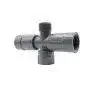 RB1220-010 - 1" MFFF Cross Fitting Rain Bird - 1