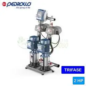 GP2W - FCR 80/5 - Groupe surpresseur triphasé 2x1 HP Pedrollo - 1