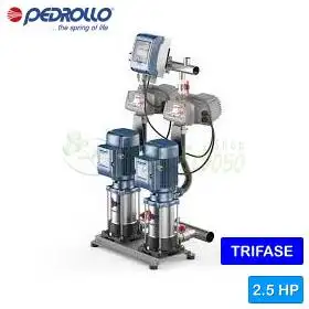 GP2W - FCR 100/5 - Three-phase pressure group 2x1.25 HP Pedrollo - 1