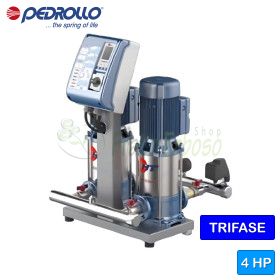 CB2 - HT 5/4 - Surpresseur triphasé 2x2 HP - Pedrollo