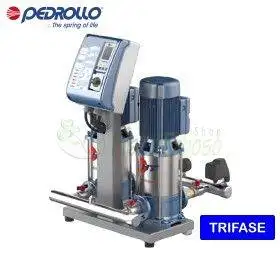 CB2 - HT 10/4 - Groupe de pression triphasé 2x2,5 HP Pedrollo - 1